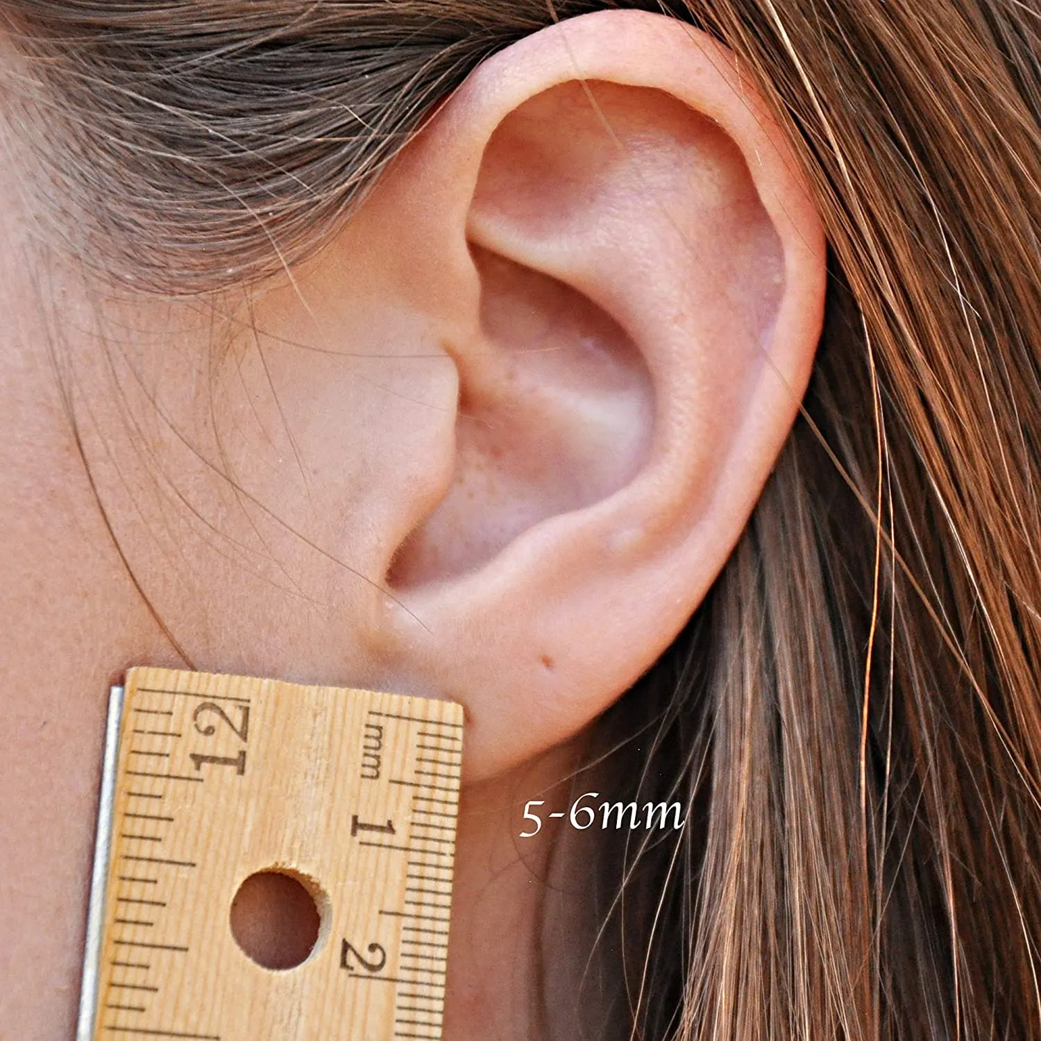 10mm 22 GA Gold Filled Hoop Earrings Cartilage Nose Septum Ear Helix Tragus Piercing (10mm | 22 GA | 14K Gold Filled | Side Hammered)