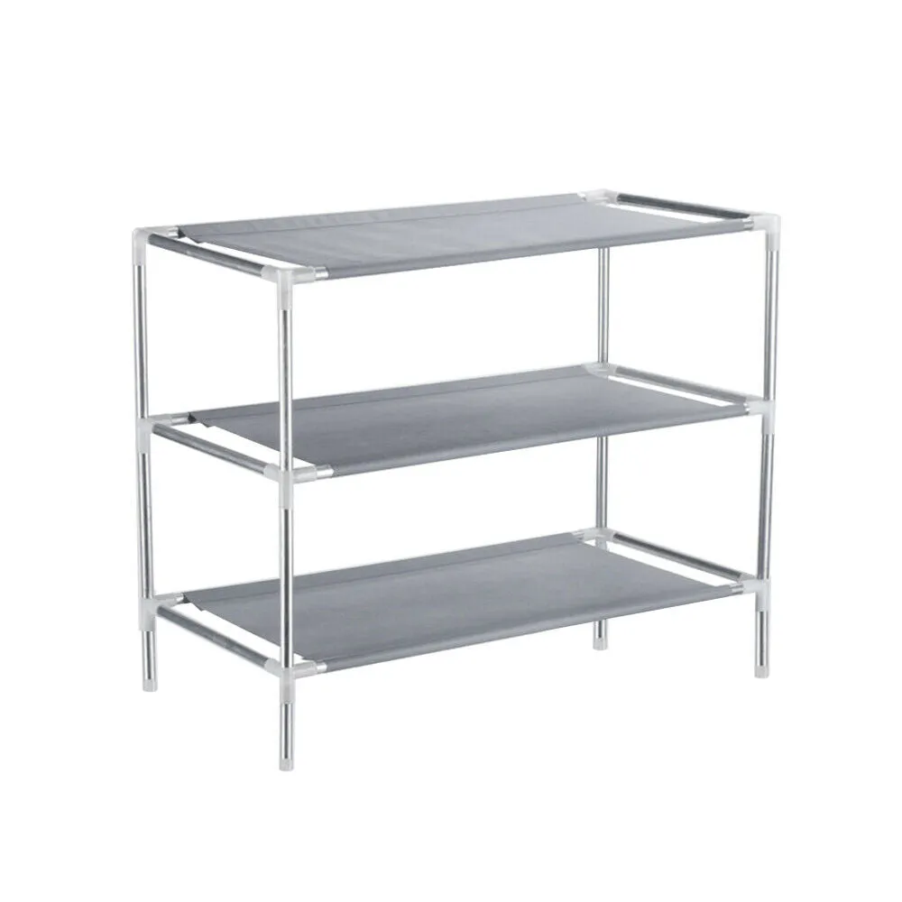 2 Packs Simplify Shoe Rack Organizer Storage Shelves, 3/4/5/6/7 Tier