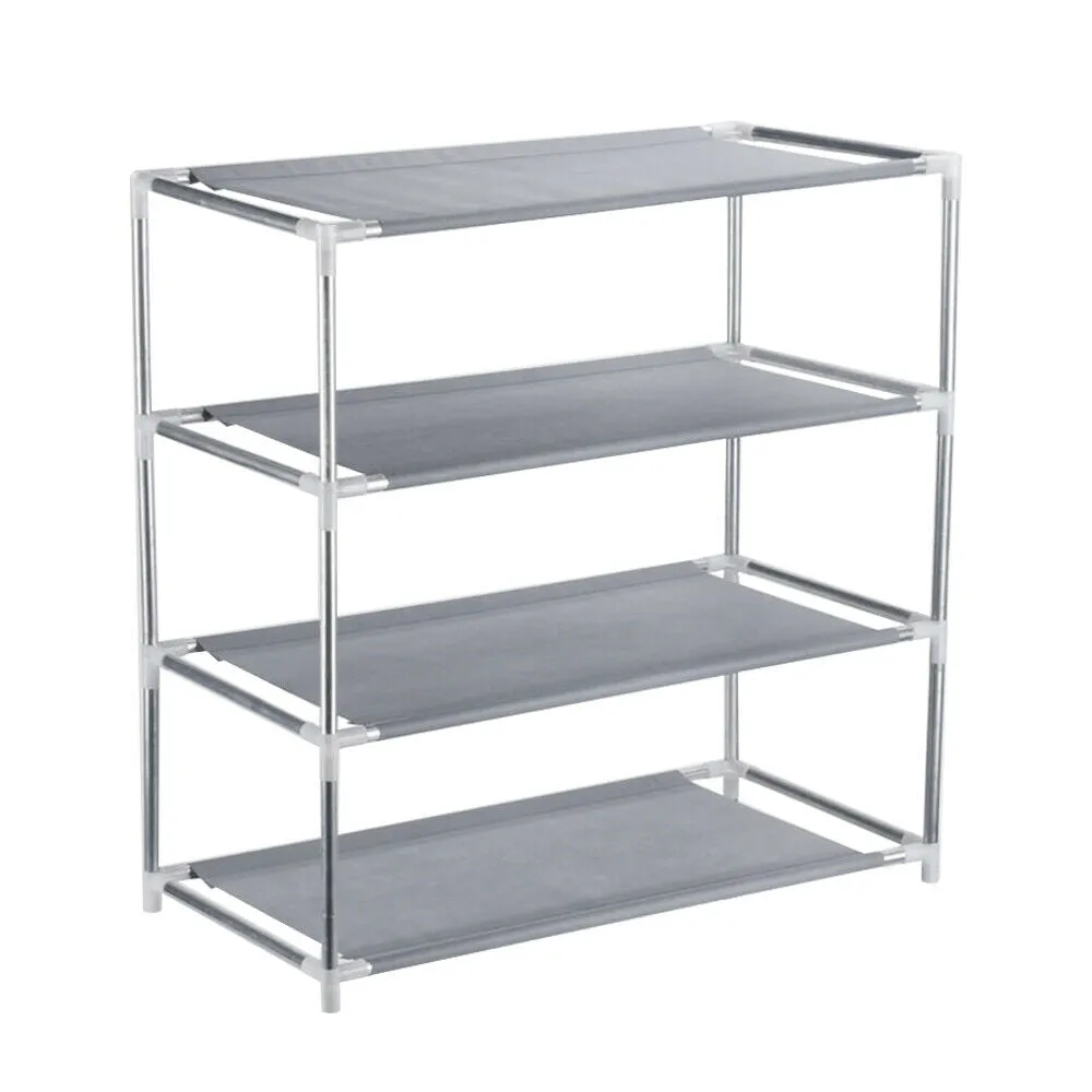 2 Packs Simplify Shoe Rack Organizer Storage Shelves, 3/4/5/6/7 Tier