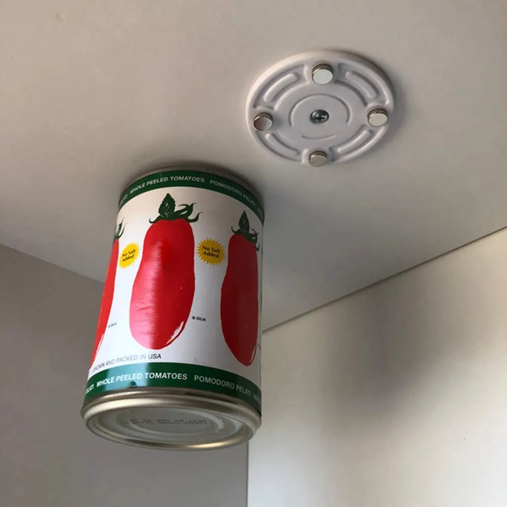 4 Pack Space Saving Kitchen Magnetic Can Hangers