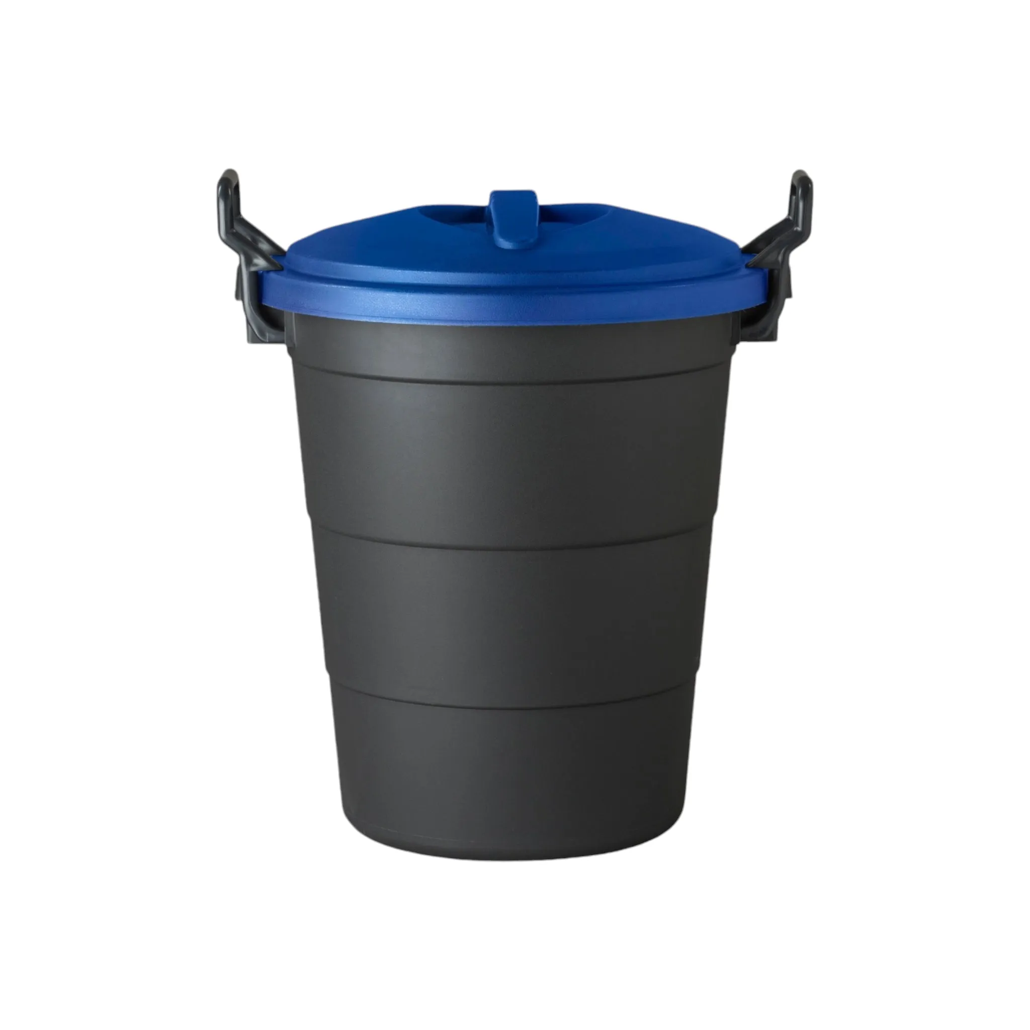 70L Refuse Dustbin Assorted 3pc Set with Lid Buzz