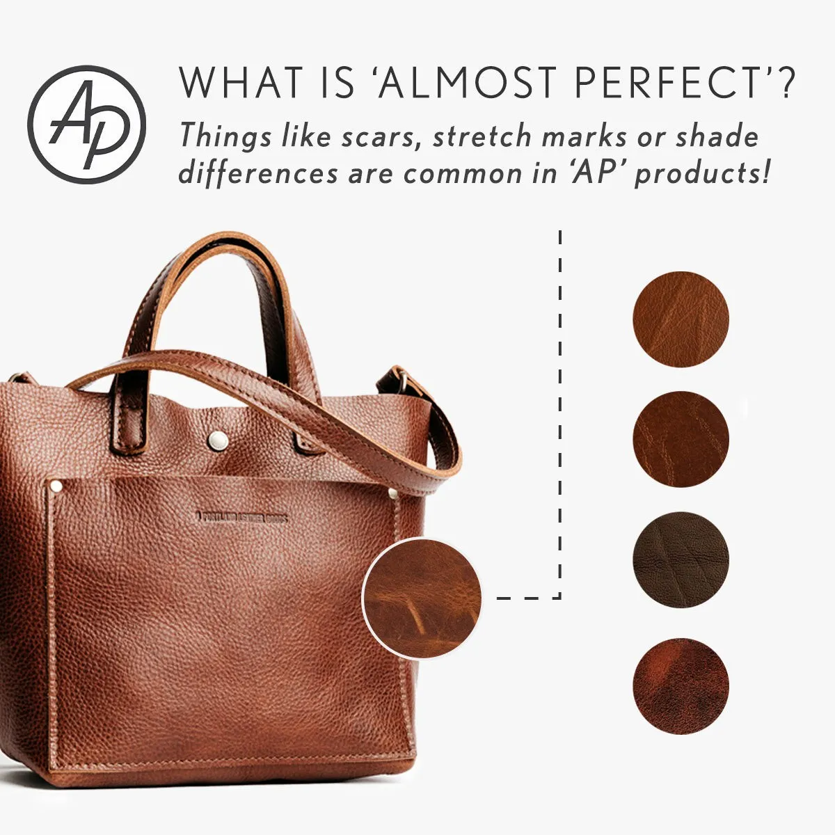 'Almost Perfect' The Luna Bag
