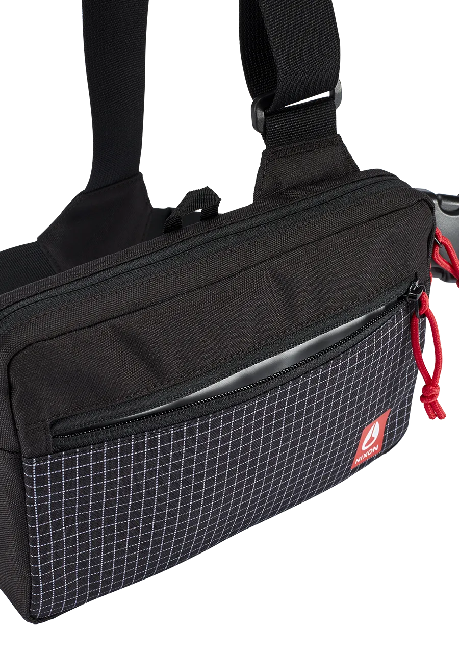 Bandit Bag - Black / Red