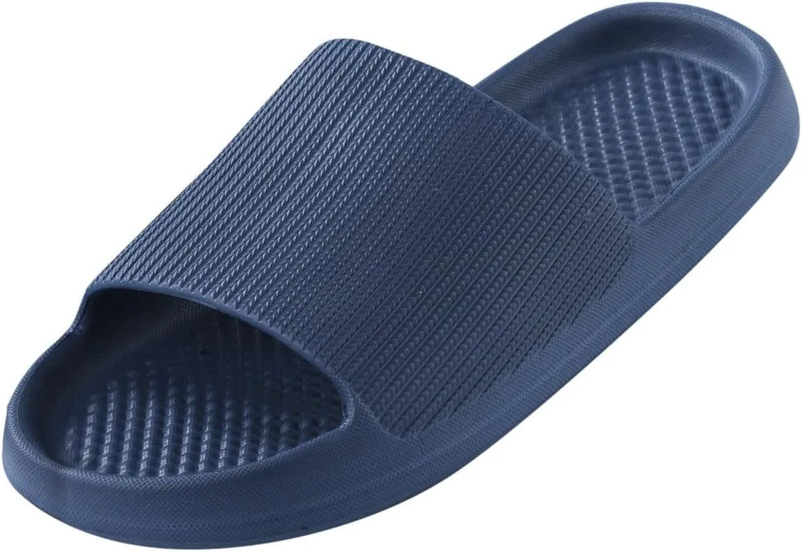 Bath Slippers Women Slides Shower Sandals Women's Slides Spa Slippers Ultra Comfort Non Slip Shower Sandals Indoor and Outdoor