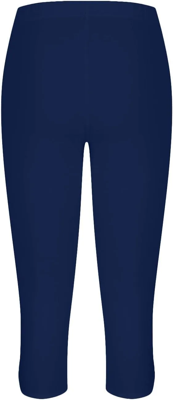 Capri Leggings for Women with Pockets Stretchy Soft High Waisted Yoga Pants Workout Exercise Hiking Capri Pants 2025