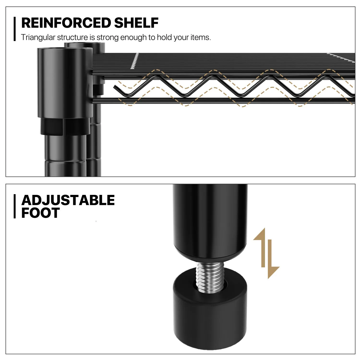 Carbon Steel Adjustable Clothes Rack - 79'' Length