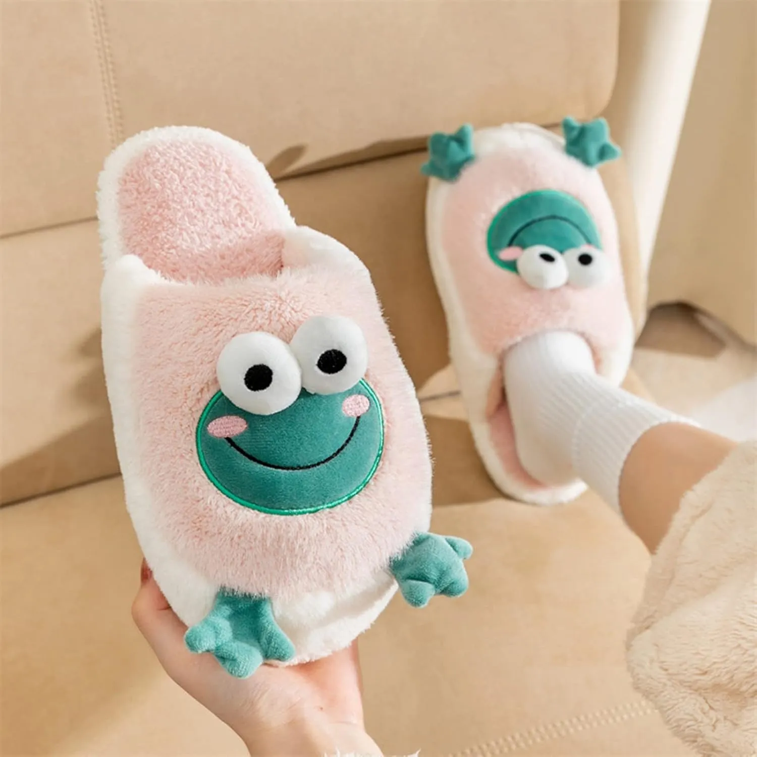 Cat Slippers for Women Indoor and Outdoor Outdoor Winter Slippers Womens Sexy House Slippers Spa Slippers Bulk Washable Gold Christmas Ornaments Gifts for Husband 2023