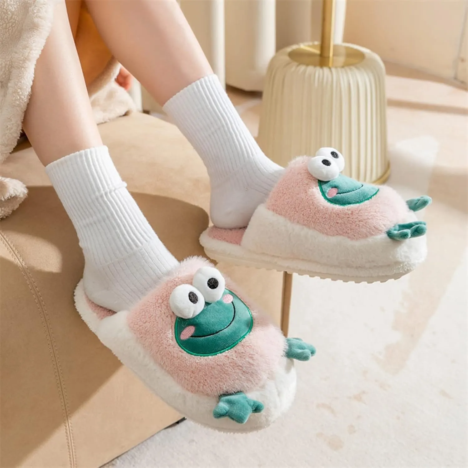 Cat Slippers for Women Indoor and Outdoor Outdoor Winter Slippers Womens Sexy House Slippers Spa Slippers Bulk Washable Gold Christmas Ornaments Gifts for Husband 2023