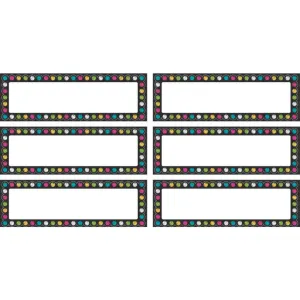 Chalkboard Brights Labels Magnetic Accents