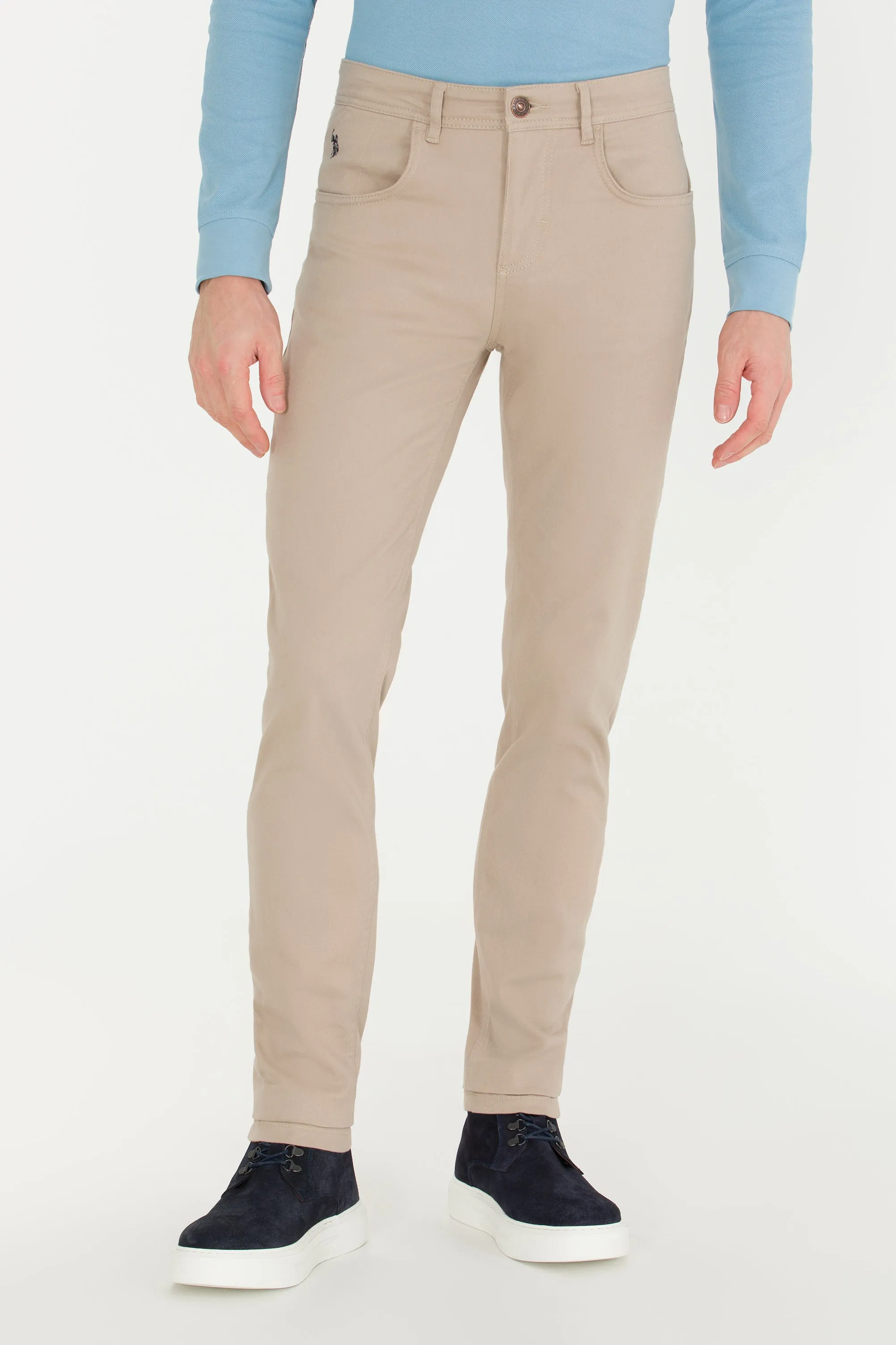 CHINOS CARLOS BEIGE SLIM - 1456235VR049