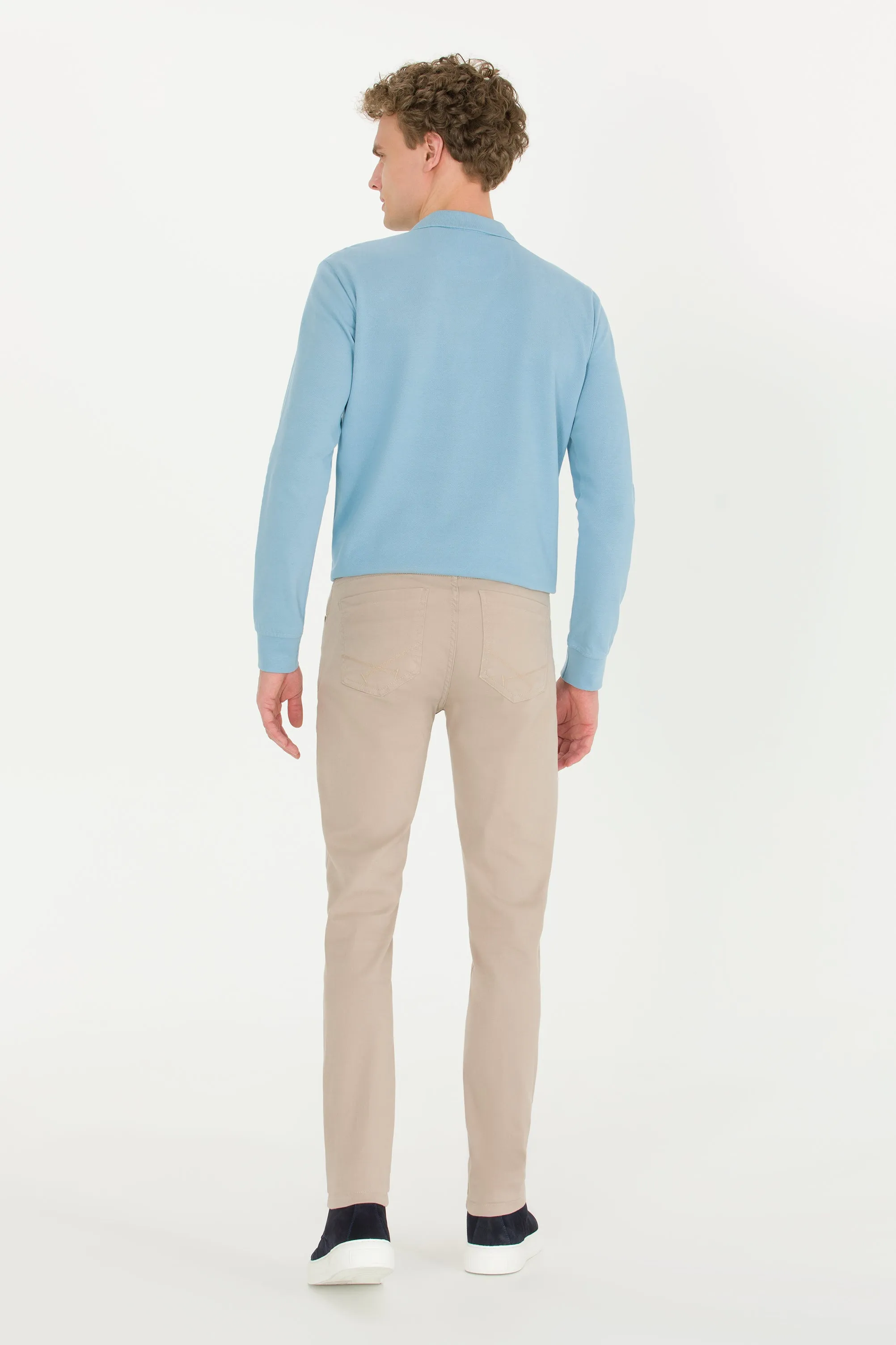 CHINOS CARLOS BEIGE SLIM - 1456235VR049