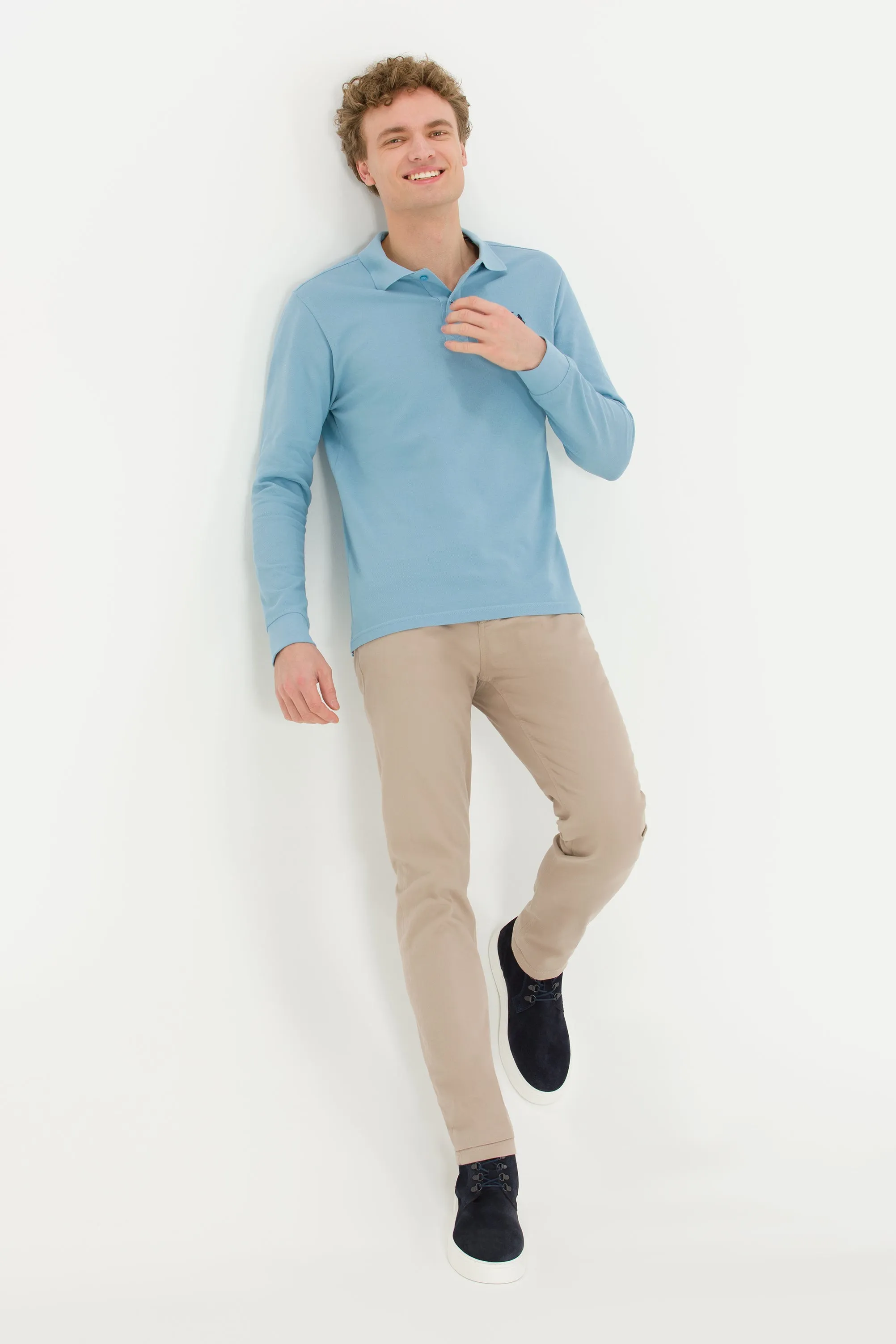 CHINOS CARLOS BEIGE SLIM - 1456235VR049