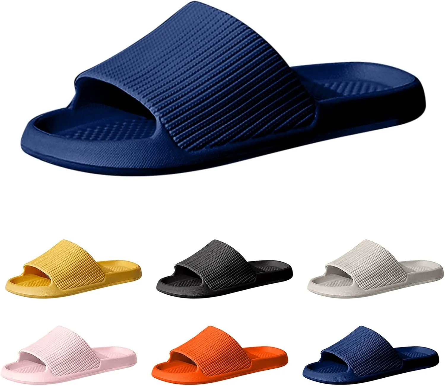 Cloud Slippers for Men Womens Slides Mens Shower Shoes Shower Shoes Women House Slides Dorms Pool Slippers