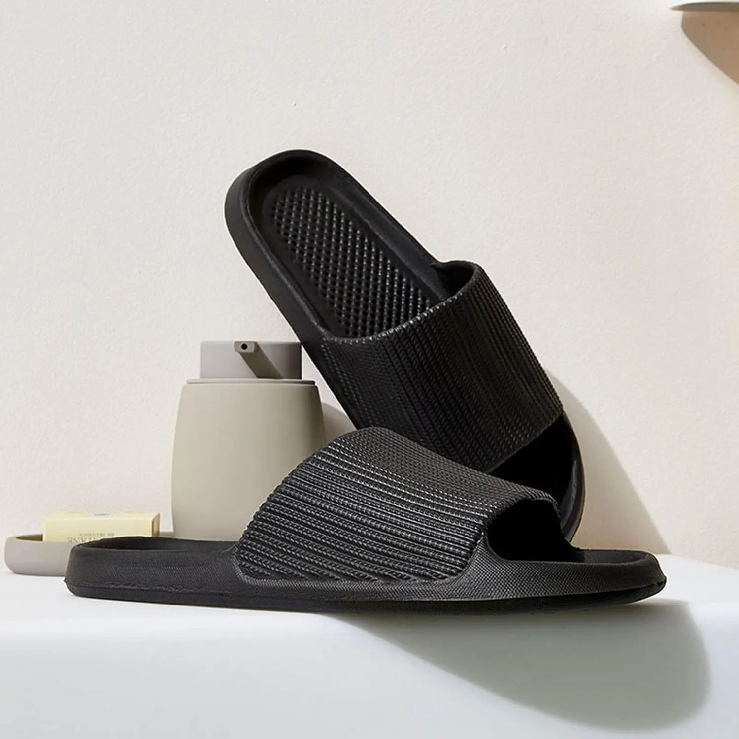 Cloud Slippers for Men Womens Slides Mens Shower Shoes Shower Shoes Women House Slides Dorms Pool Slippers