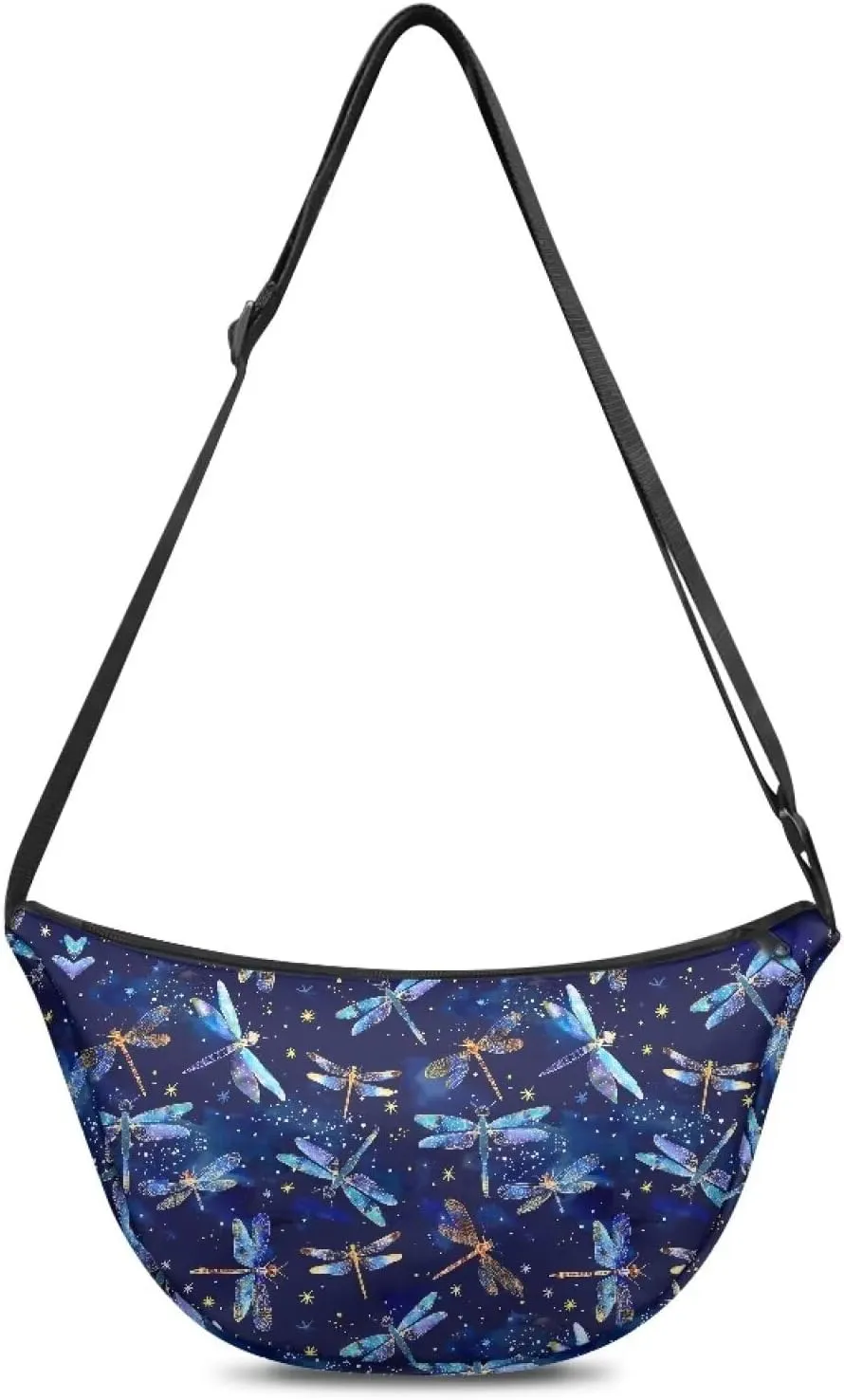 Crescent Cross-body Bags Lightweight and Soft Shoulder Bag Purse Small Dumpling Hobo Bag Fashion Handbags