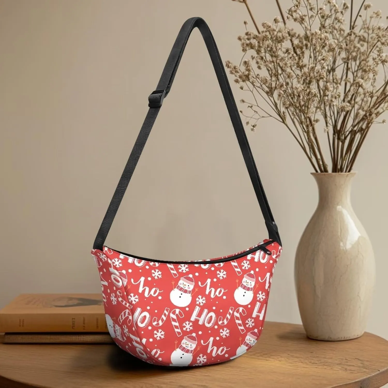 Crescent Cross-body Bags Lightweight and Soft Shoulder Bag Purse Small Dumpling Hobo Bag Fashion Handbags