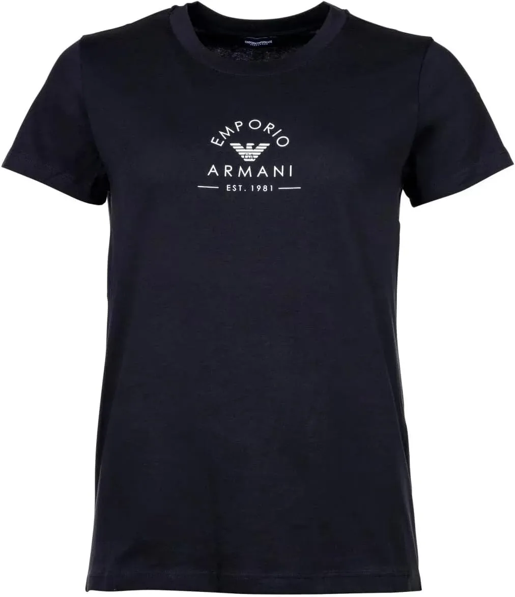 Emporio Armani Iconic Stretch Cotton Logoband Loungewear Women's T-Shirt