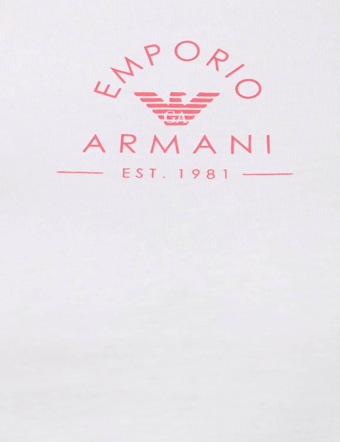 Emporio Armani Iconic Stretch Cotton Logoband Loungewear Women's T-Shirt