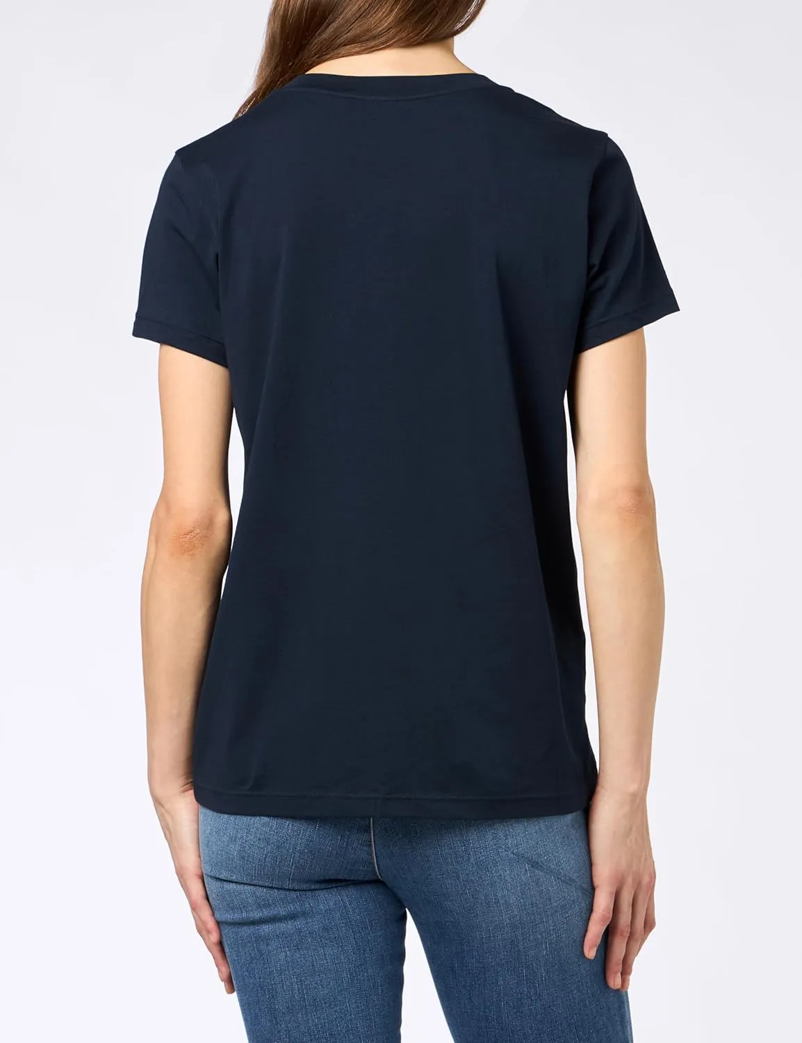 Emporio Armani Iconic Stretch Cotton Logoband Loungewear Women's T-Shirt