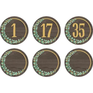 Eucalyptus Numbers Magnetic Accents