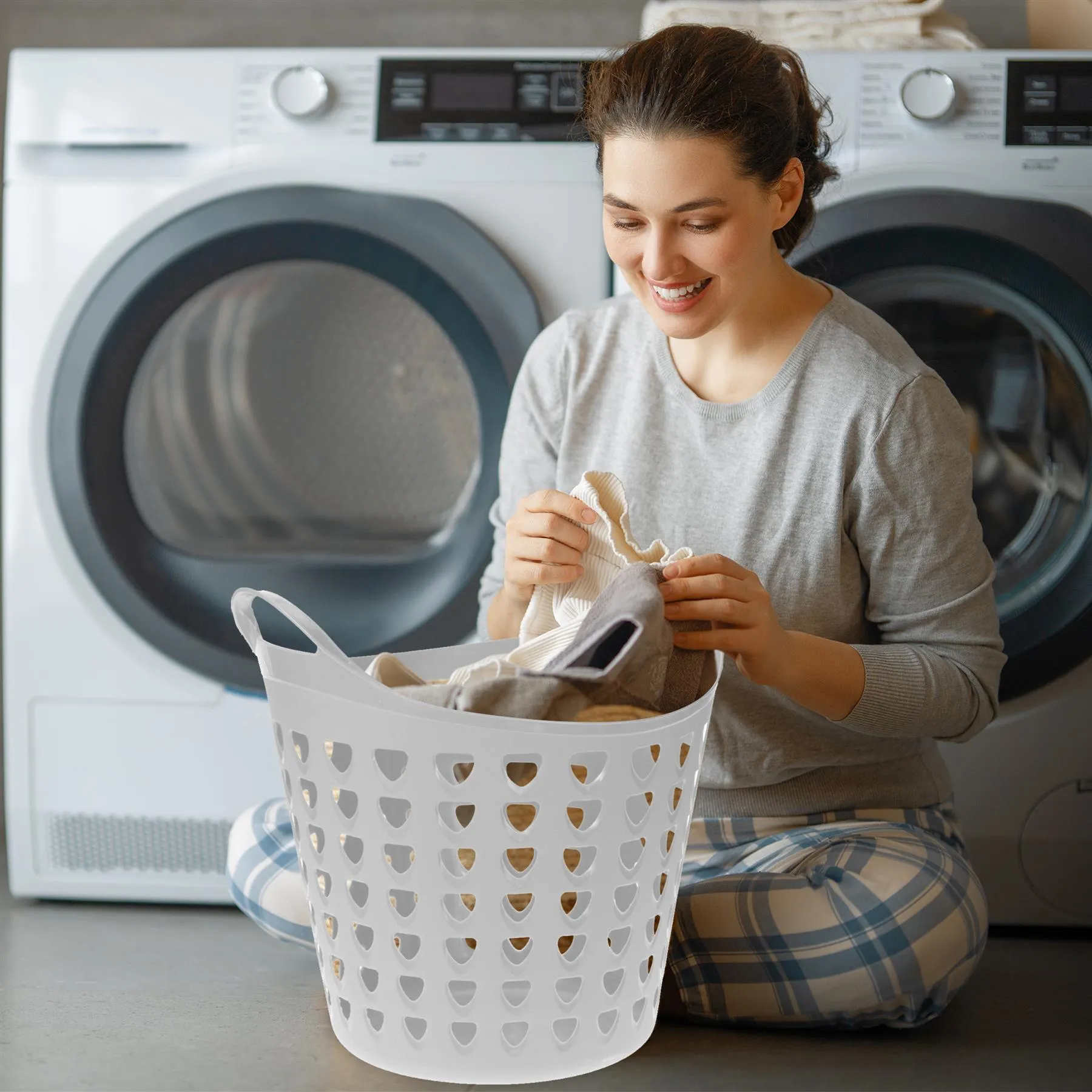Flexi Tub 26L Home Garden Laundry Basket