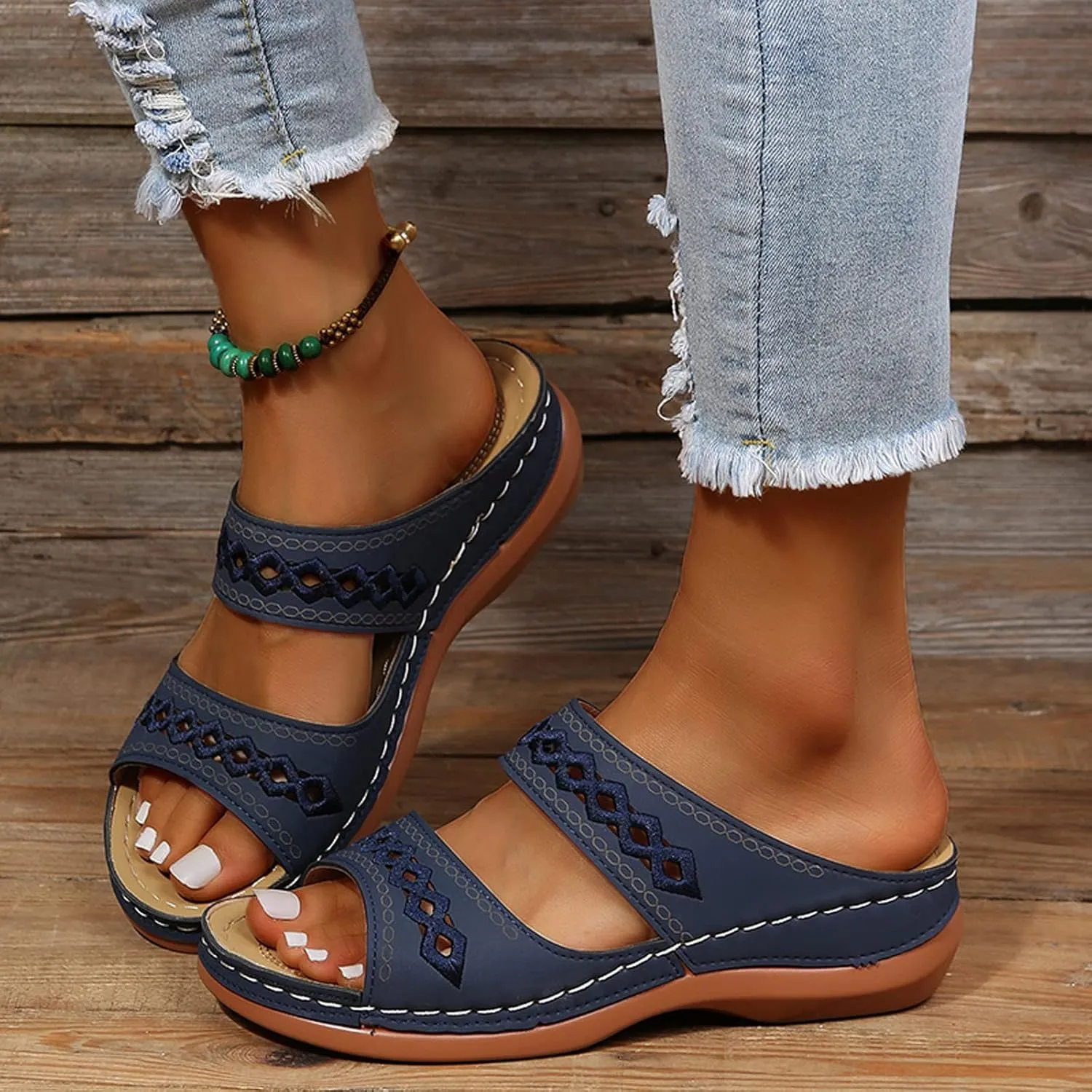 Flip Flops For Women Wedge Sandals Women 2023 Womens Sandals Dressy