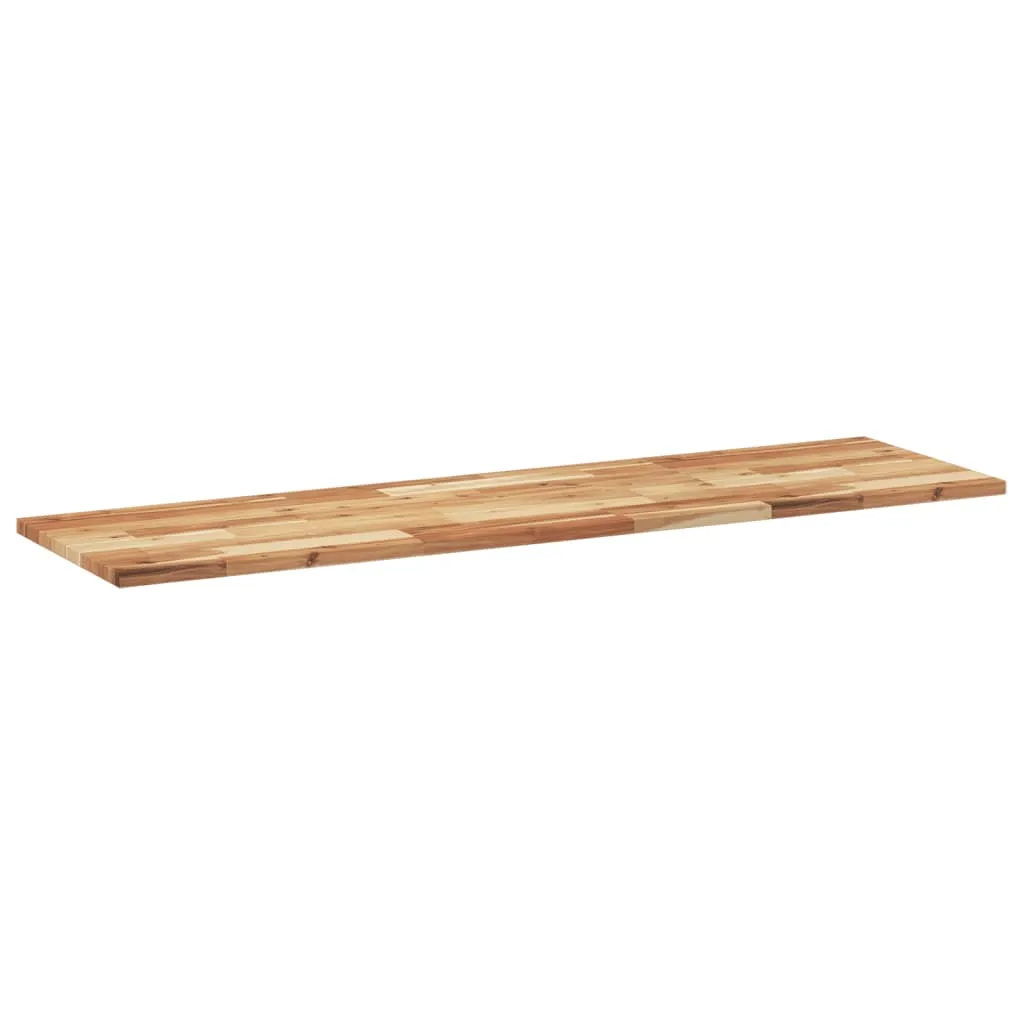 Floating Shelves 2 pcs 120x40x2 cm Oil Finished Solid Wood Acacia