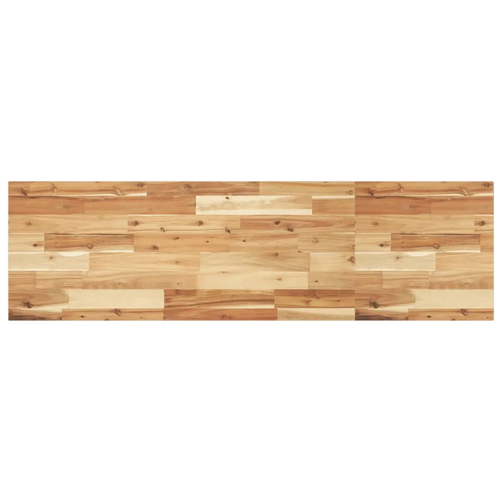 Floating Shelves 2 pcs 120x40x2 cm Oil Finished Solid Wood Acacia