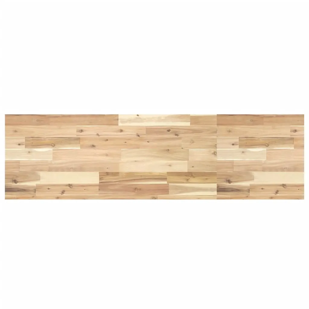 Floating Shelves 2 pcs 160x40x4 cm Untreated Solid Wood Acacia