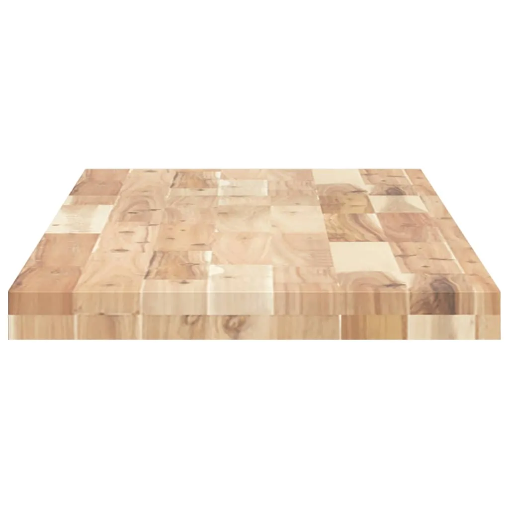 Floating Shelves 2 pcs 160x40x4 cm Untreated Solid Wood Acacia