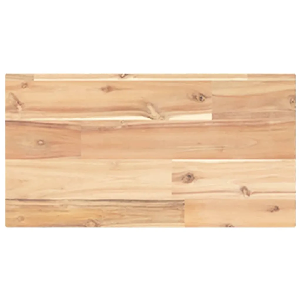 Floating Shelves 2 pcs 40x20x2 cm Untreated Solid Wood Acacia