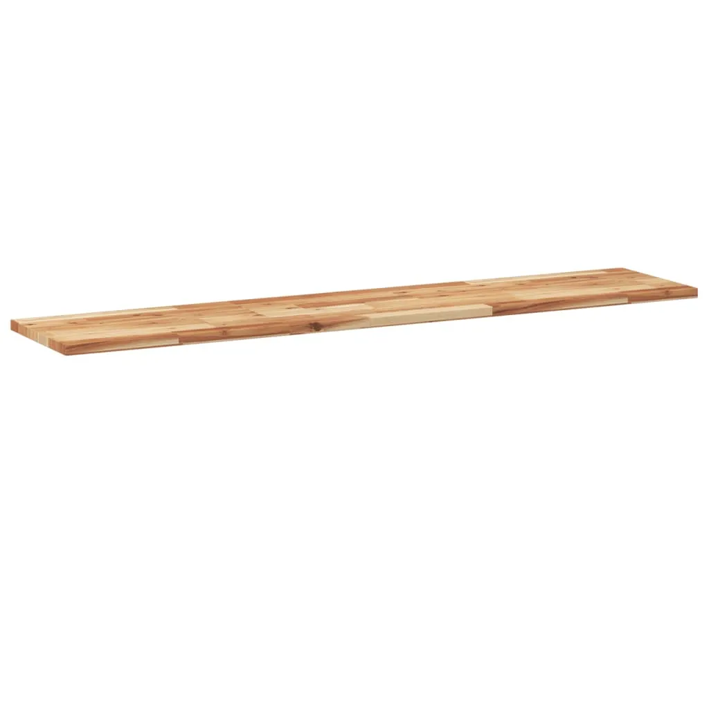 Floating Shelves 3 pcs 140x30x2 cm Oil Finished Solid Wood Acacia