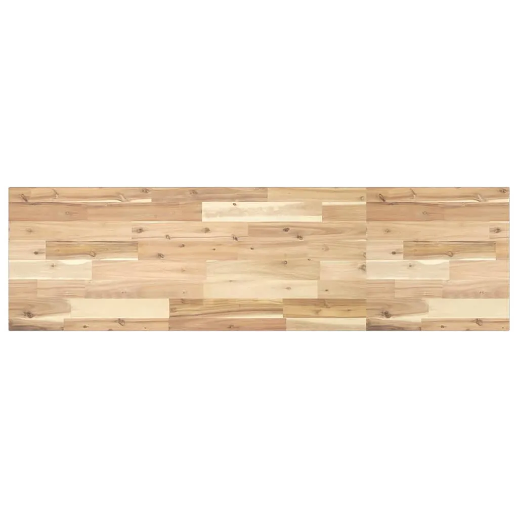 Floating Shelves 3 pcs 140x40x2 cm Untreated Solid Wood Acacia
