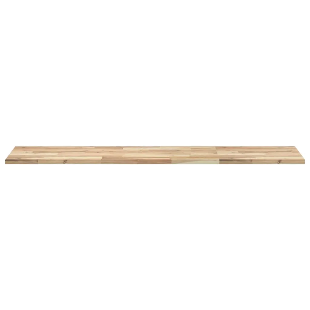 Floating Shelves 3 pcs 140x40x2 cm Untreated Solid Wood Acacia