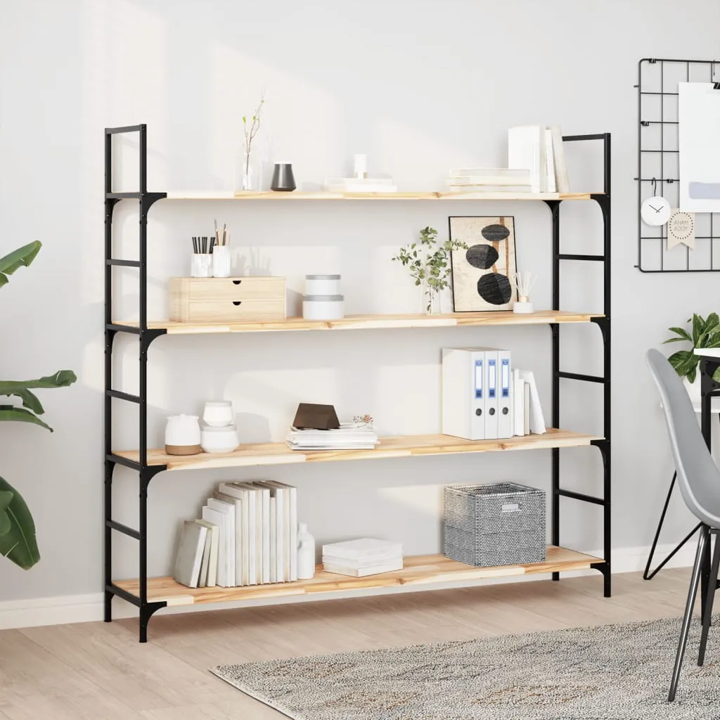 Floating Shelves 3 pcs 160x30x2 cm Untreated Solid Wood Acacia