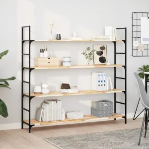 Floating Shelves 3 pcs 160x30x2 cm Untreated Solid Wood Acacia