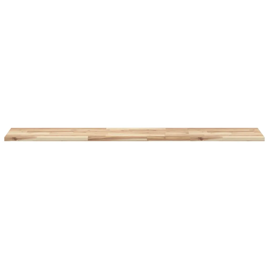 Floating Shelves 3 pcs 160x30x2 cm Untreated Solid Wood Acacia