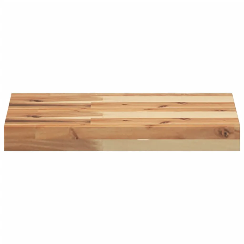 Floating Shelves 3 pcs 60x30x4 cm Oil Finished Solid Wood Acacia