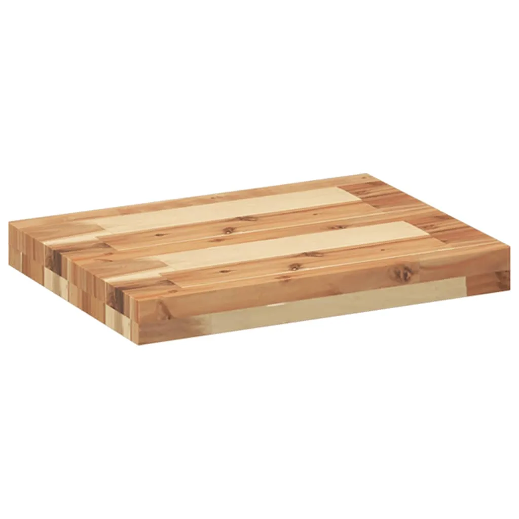 Floating Shelves 3 pcs 60x30x4 cm Oil Finished Solid Wood Acacia