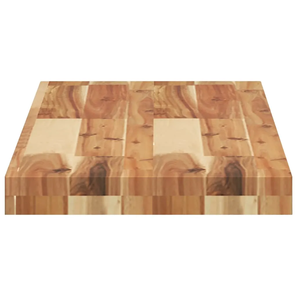 Floating Shelves 4 pcs 100x30x4 cm Oil Finished Solid Wood Acacia