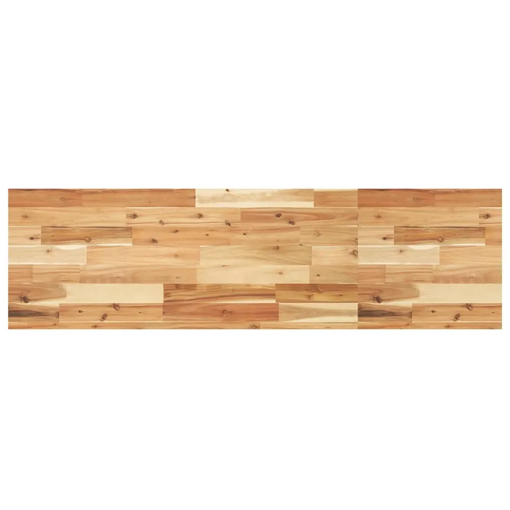 Floating Shelves 4 pcs 140x40x4 cm Oil Finished Solid Wood Acacia