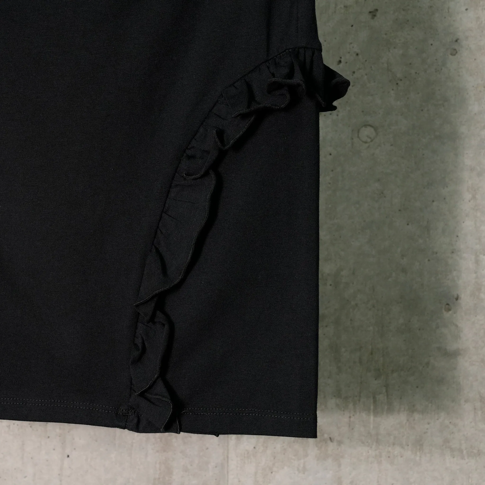 GODDESS SKIRT JERSEY / BLACK