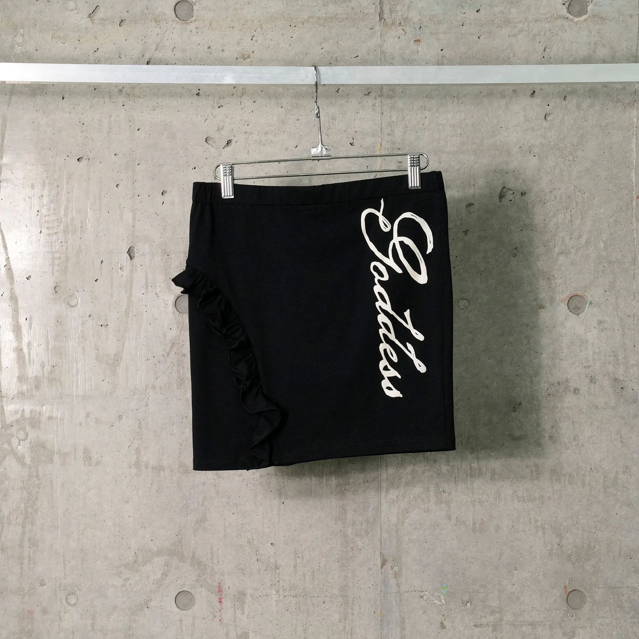 GODDESS SKIRT JERSEY / BLACK