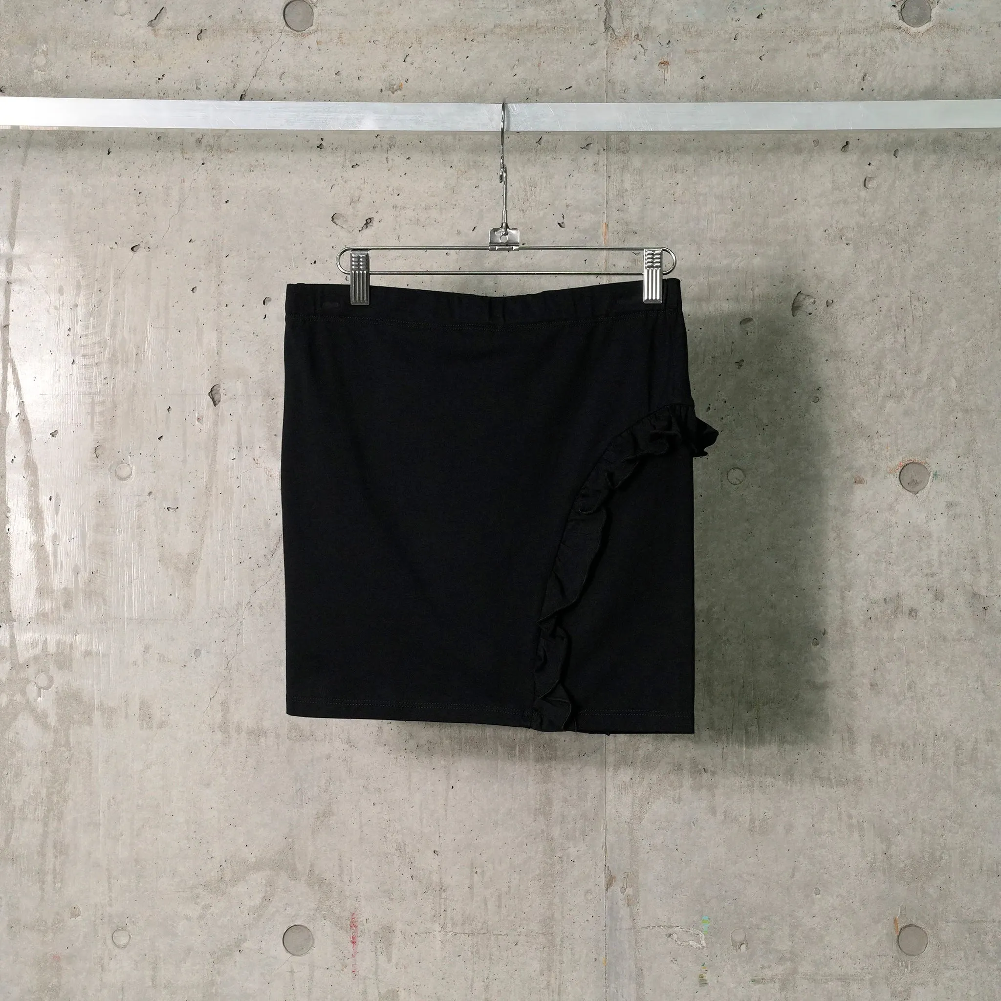 GODDESS SKIRT JERSEY / BLACK