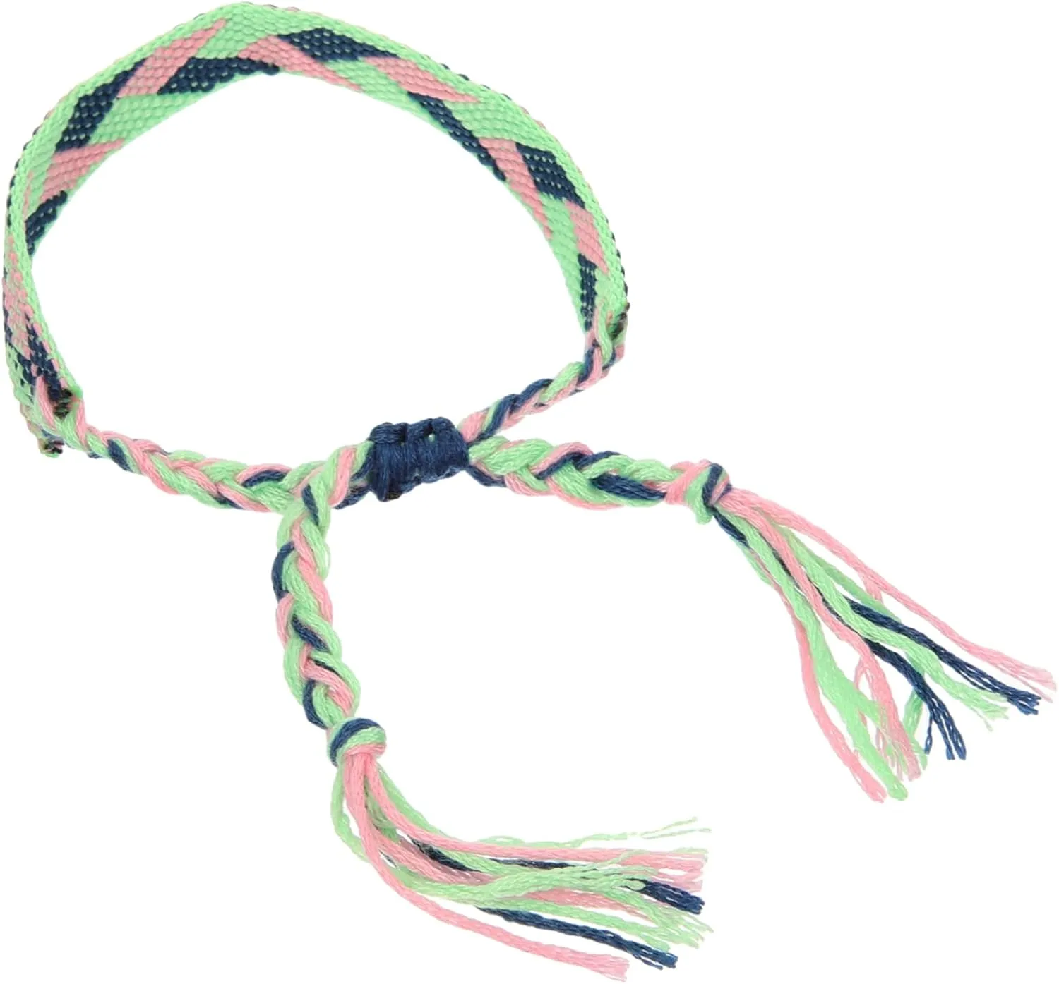 Handmade Friendship Bracelet Woven Ethnic Style Decorative Comfortable Adjustable Bracelet for Women