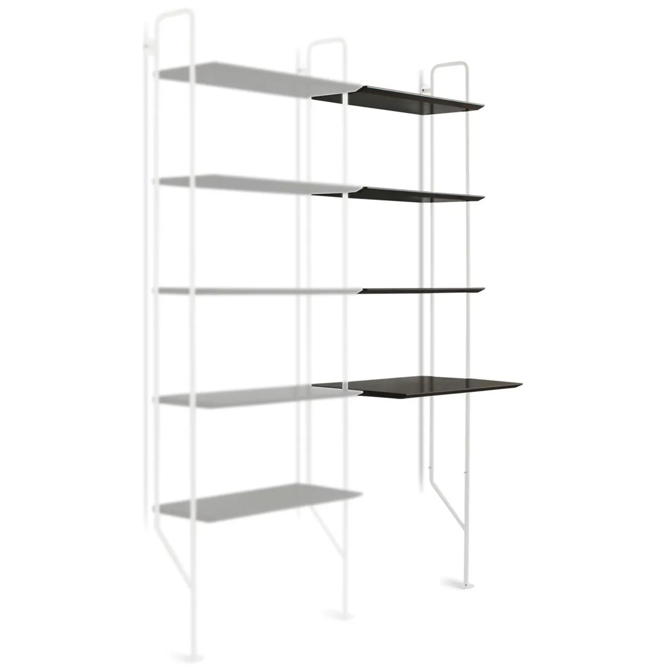 Hitch Add on Bookcase and Desk