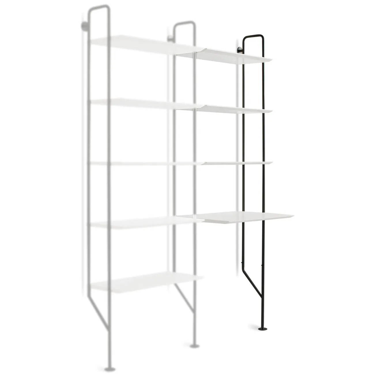 Hitch Add on Bookcase and Desk