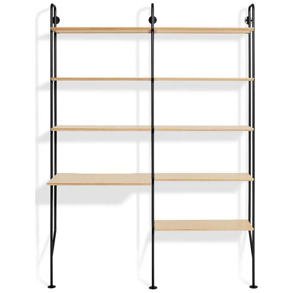Hitch Add on Bookcase and Desk
