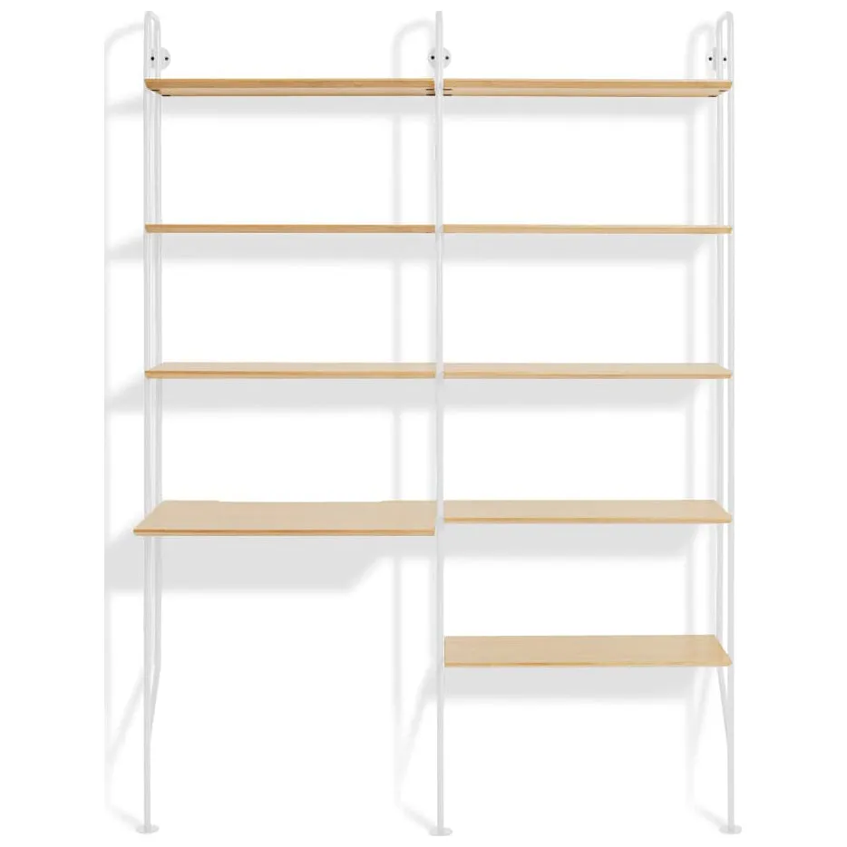 Hitch Add on Bookcase and Desk
