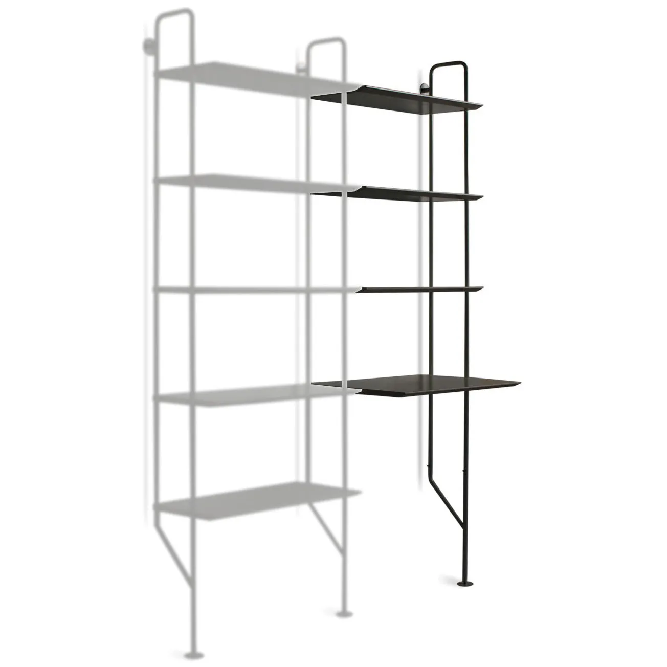 Hitch Add on Bookcase and Desk